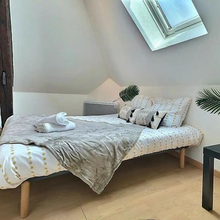 Le Travel - Appartement Equipe Proche Centre Et Yschools Troyes Luaran gambar
