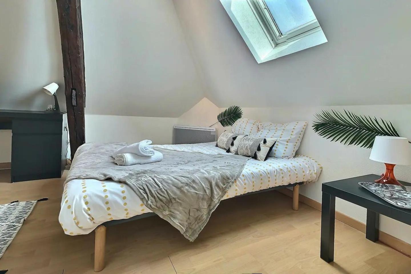 Le Travel - Appartement Equipe Proche Centre Et Yschools Troyes Luaran gambar